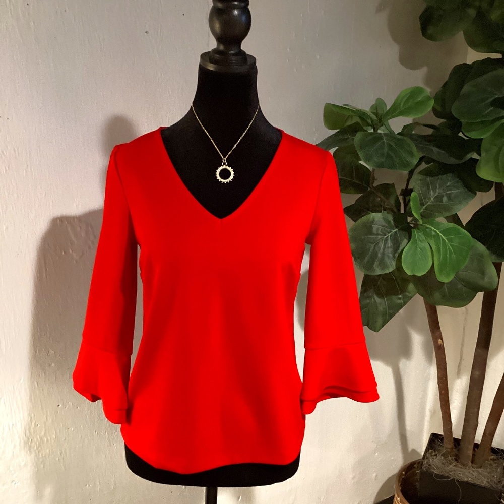 Ann Taylor Bell Sleeve Top